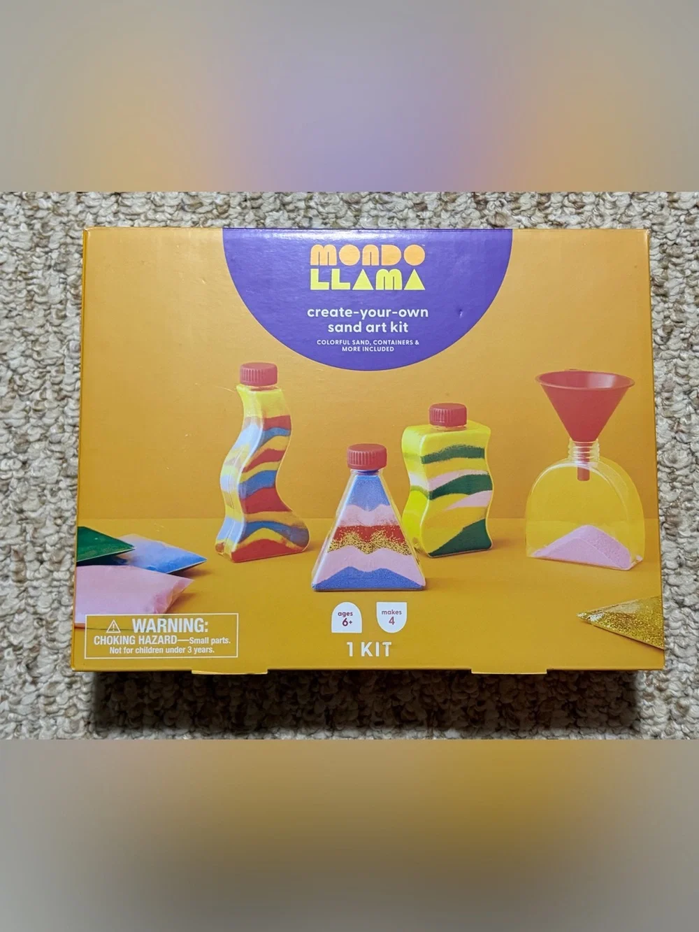 Mondo Llama Create-Your-Own Sand Art Kit